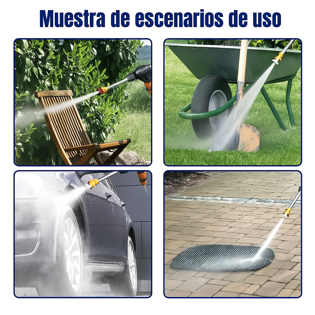 Hidrolavadora Inalámbrica 48v 2 Baterias